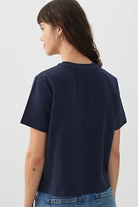 T-shirt sport écourté