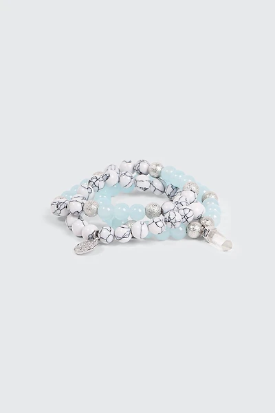 Ardene 3-Pack Marble Like Bracelets