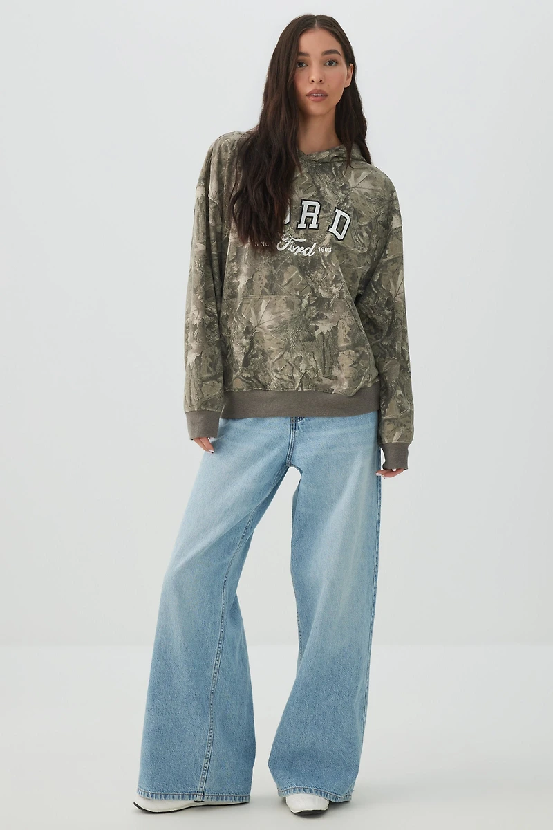 Chandail à capuchon Ford camouflage