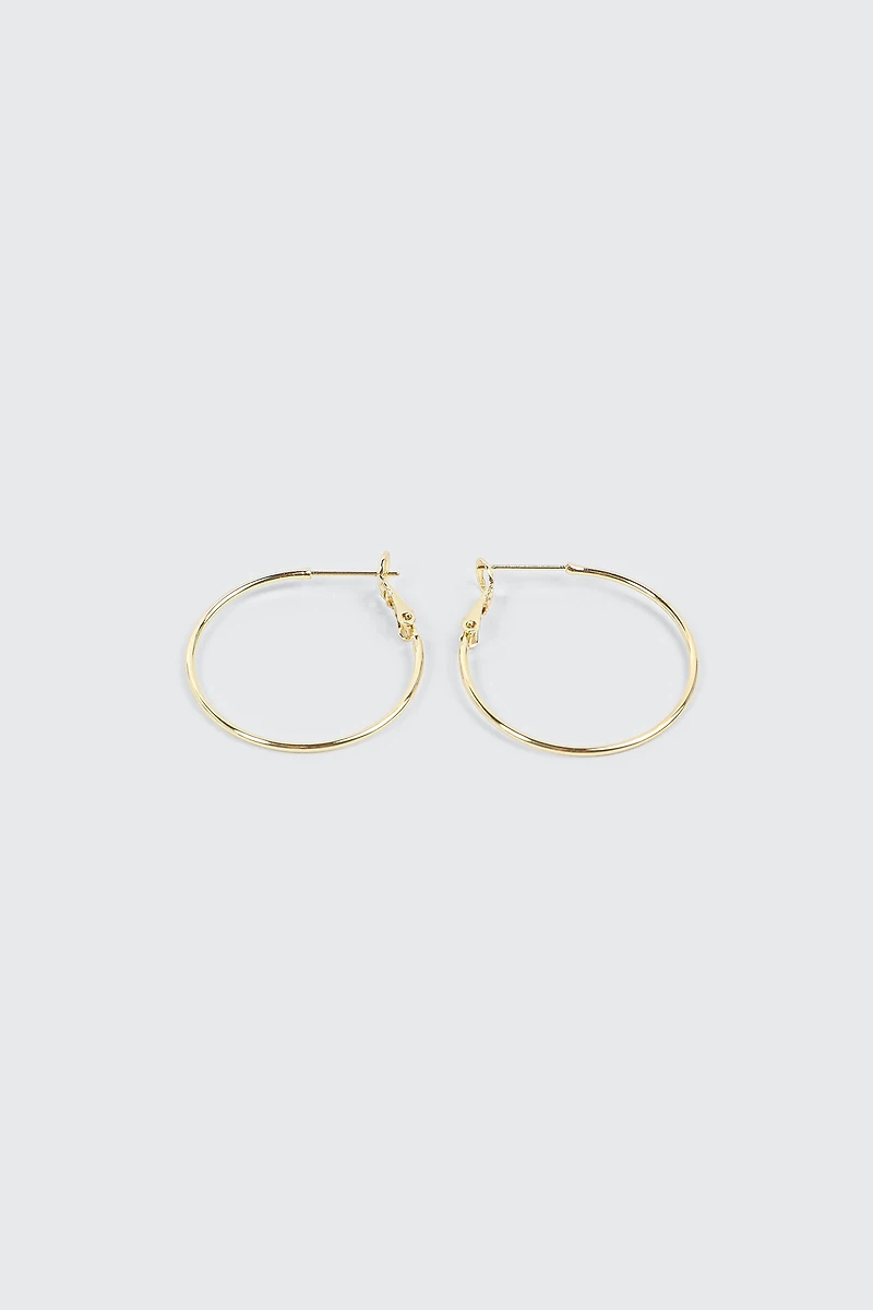 Anneaux plaqués or 14K