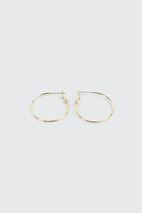 Anneaux plaqués or 14K