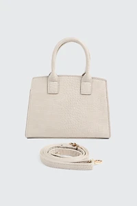 Sac fourre-tout embossé croco