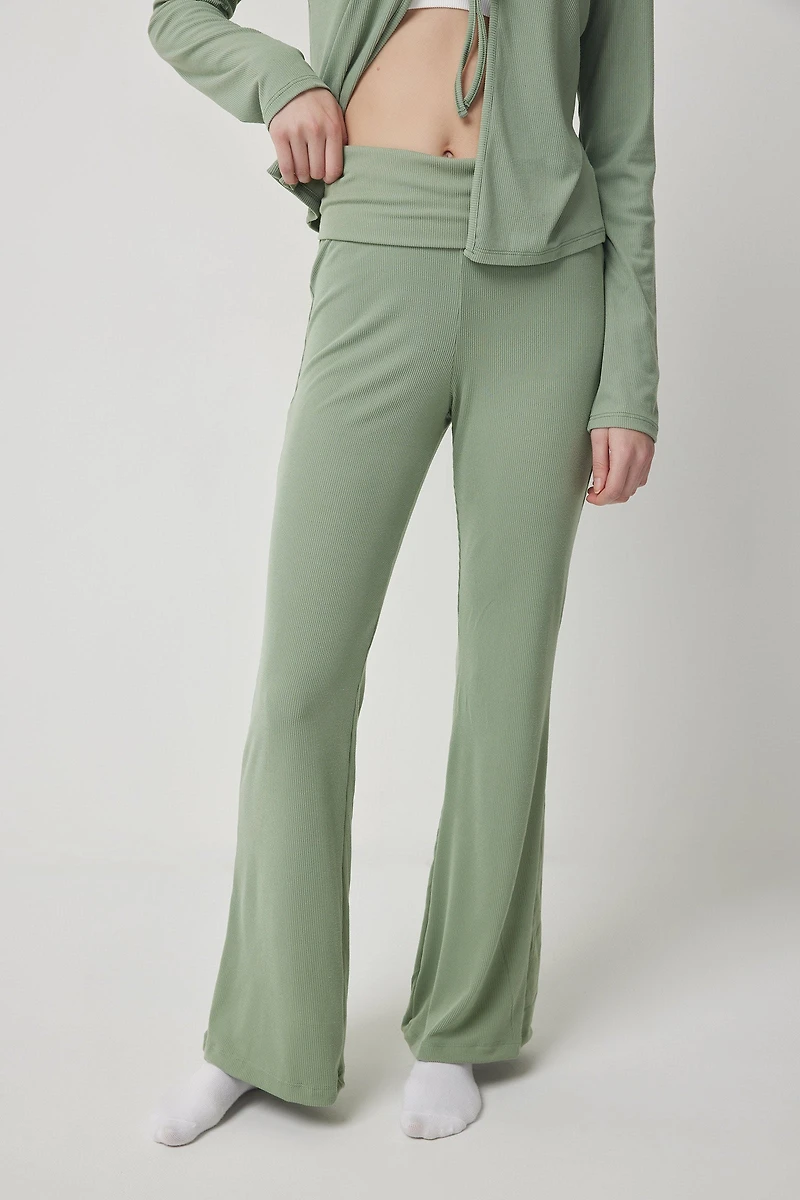 Pantalon de détente évasé très doux