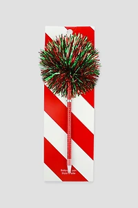 Ardene Tinsel Pompom Pen