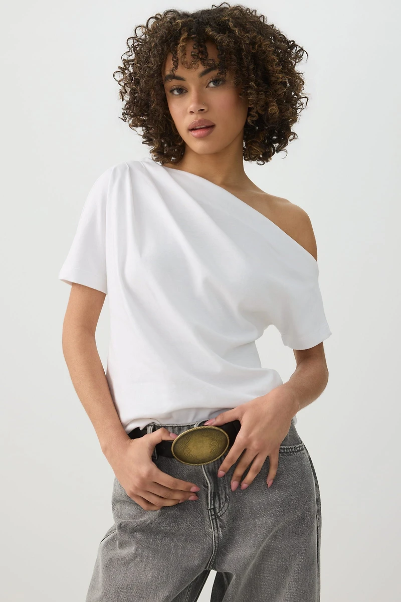 T-shirt asymétrique