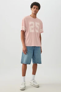 T-shirt sport carré en maille