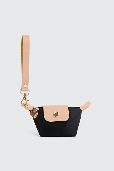 Ardene Mini Nylon Coin Purse in Black