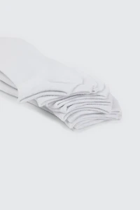 5 paires de socquettes unies