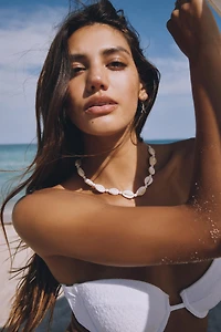 Ardene Seashell Necklace in White