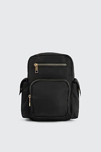 Ardene Nylon Sling Bag in Black | Polyester/Nylon | Eco-Conscious