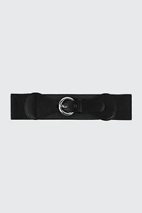 Ardene Corset Belt in Black | Size Small | Polyester