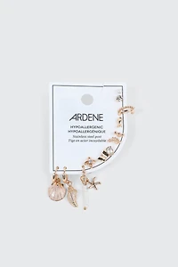 Lot de 12 boucles d'oreilles