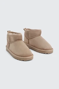 Bottes en faux mouton