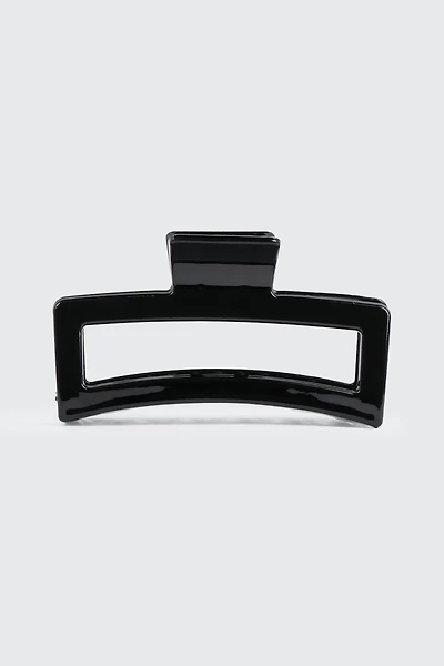 Ardene XL Cutout Hair Claw in Black