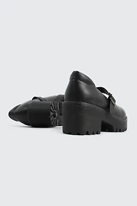 Chaussures Mary Jane à semelle crantée