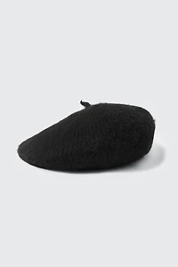 Ardene Super Soft Beret in Black
