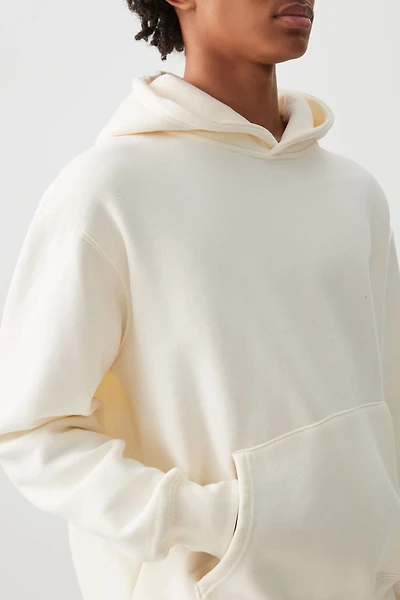Ardene Man Classic Hoodie For Men in Off-White | Size | Polyester/Cotton | Fleece-Lined