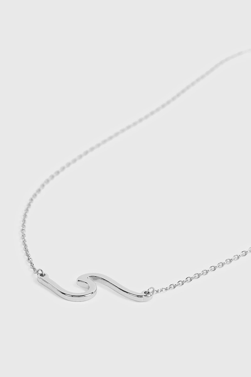 Collier vague 16 po en acier inoxydable