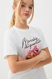 T-shirt à manches courtes graphique
