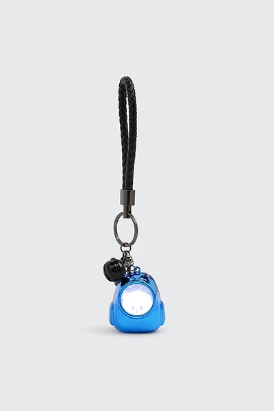 Ardene Light Up Bear Backpack Keychain in Blue