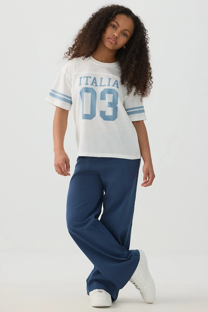 T-shirt sport en maille Italia