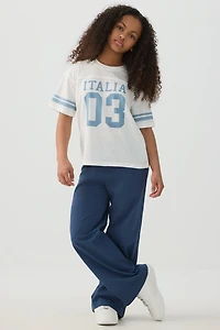 T-shirt sport en maille Italia