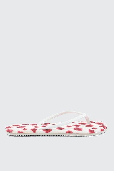 Ardene Flip-Flops Sandals in White | Size