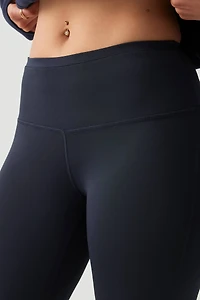 Legging à bande de taille double