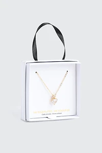 Ardene 14K Gold Plated Heart Necklace