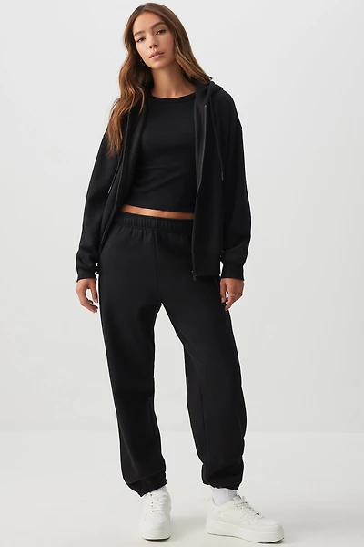 Veste ample à capuchon en Molleton MADESOFT™