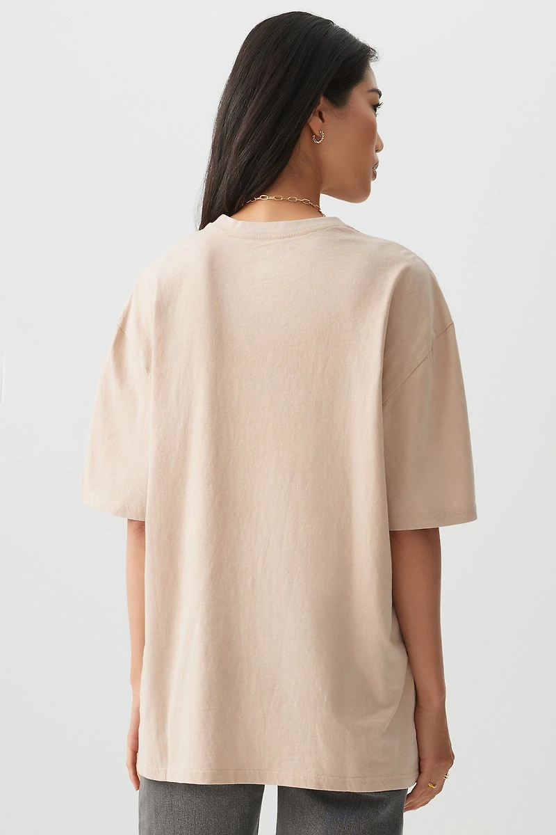 T-shirt Def Leppard ample