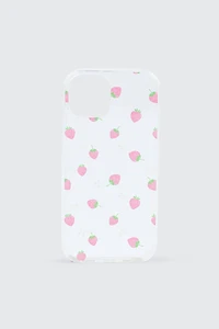 Étui de téléphone modèles 13/14/15 fraises