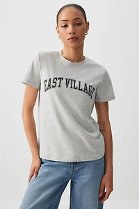 Ardene Classic Graphic T-Shirt in | Size | Cotton | Eco-Conscious