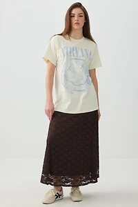 T-shirt ample Nirvana