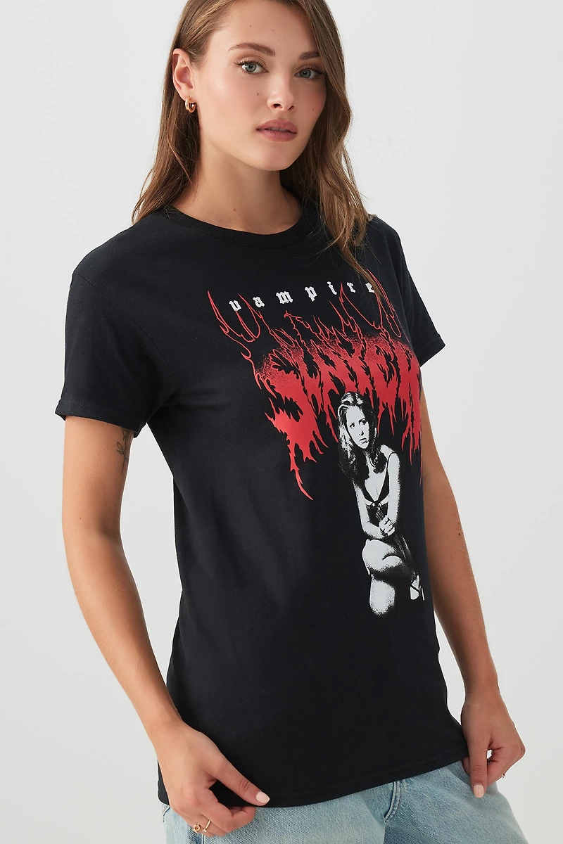 T-shirt ample Buffy contre les vampires