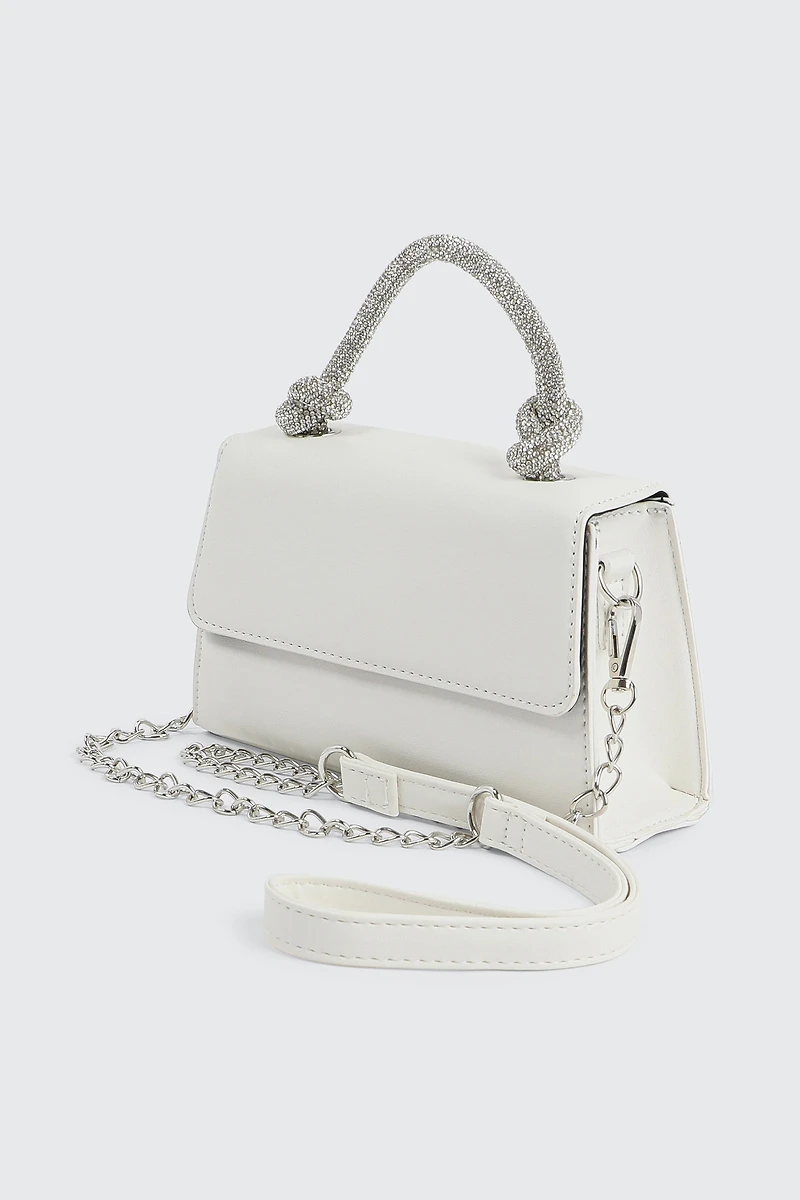 Sac de soirée à poignée nouée