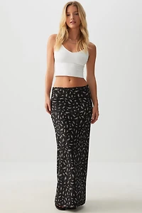 Ardene Two-Way Super Soft Maxi Skirt | Size | Polyester/Spandex