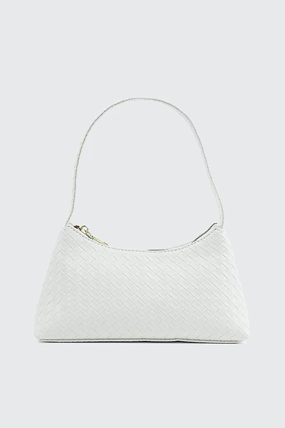 Sac à main structuré tress