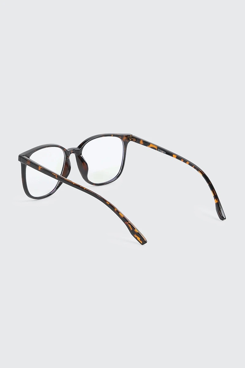 Lunettes Wayfarer anti-fatigue