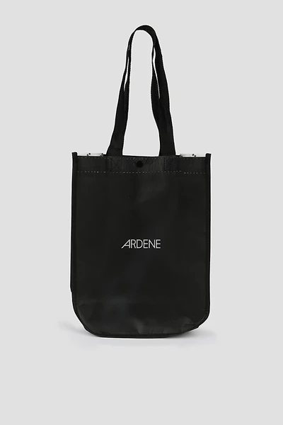 Small Ardene Bag with Snap Closure in Black