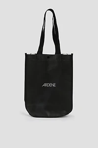 Small Ardene Bag with Snap Closure in Black