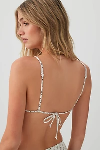 Haut de maillot triangle