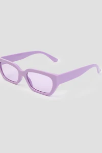 Lunettes de soleil œil de chat rectangulaires