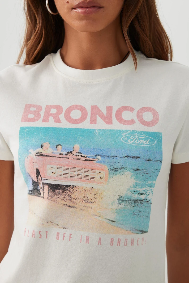 T-shirt Ford Bronco en coton