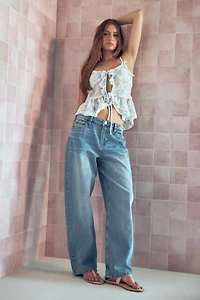 Le jean Untamed coupe ample et taille mi-haute