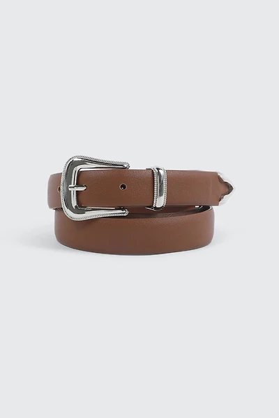 Ceinture en faux cuir