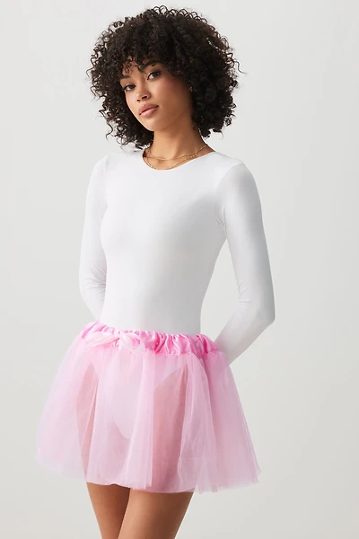 Ardene Mesh Tutu in Light Pink | Polyester