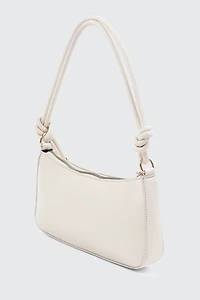 Sac d'épaule à anse nouée et bandoulière