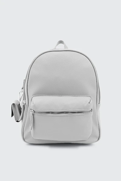 Ardene Backpack with Coin Purse in Light | Faux Leather/Polyester