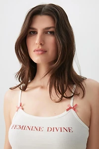 Camisole à détail de boucles